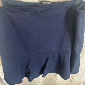 White House Black Market Midnight Blue Skirt